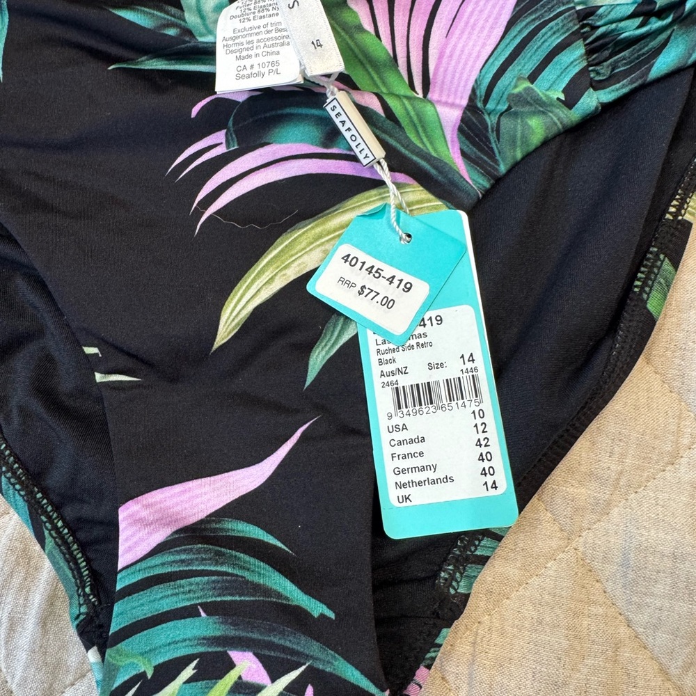 3 piece Tropical Print Maxi Dress and swimsuit - Picture 15 of 16